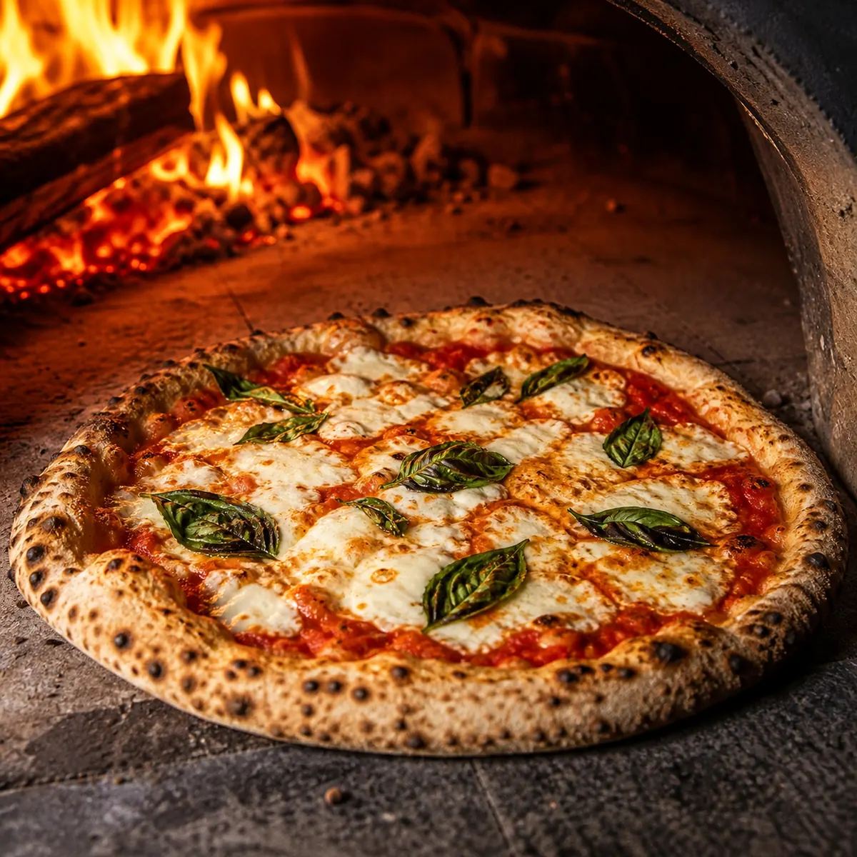 Tomate Basilikum Pizza