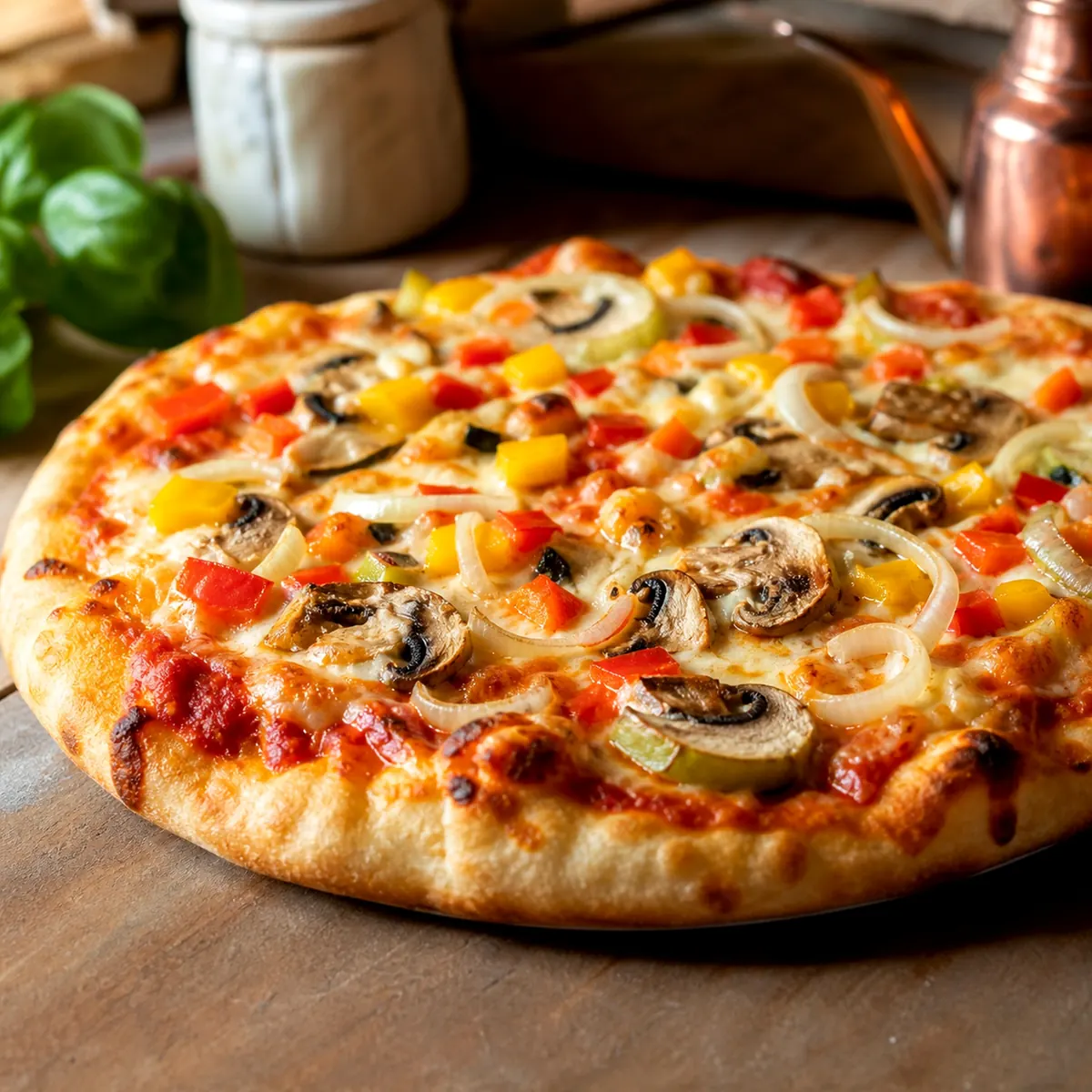 Gemüse Pizza